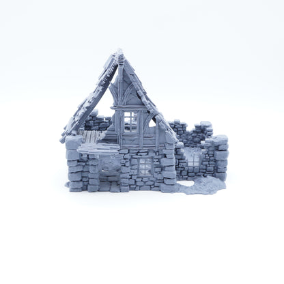 Ruined House C Tabletop Gebäude 3D-Druck