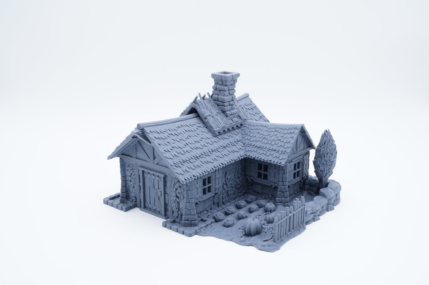 Pumpkin Cottage Tabletop Gebäude 3D-Druck