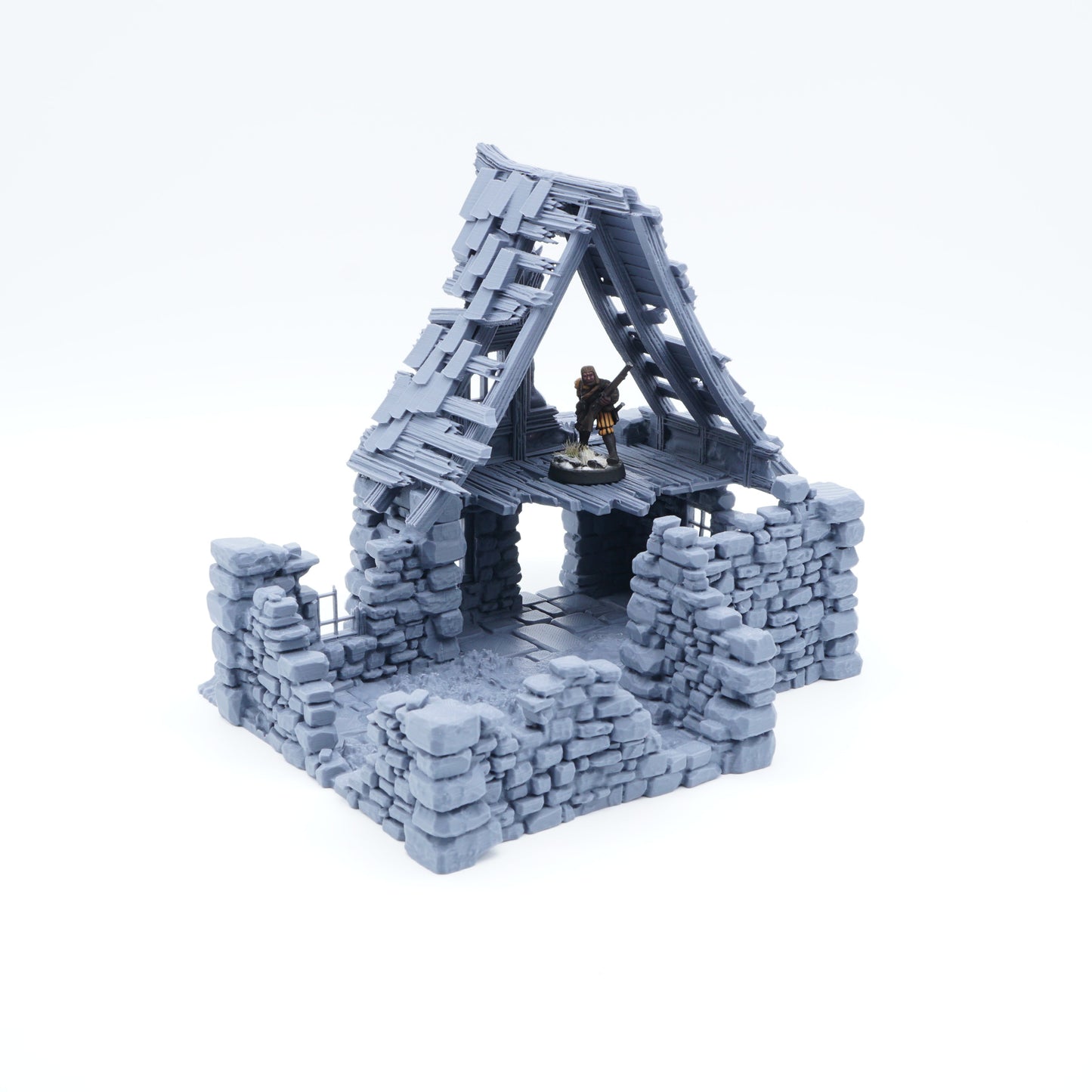 Ruined House C Tabletop Gebäude 3D-Druck