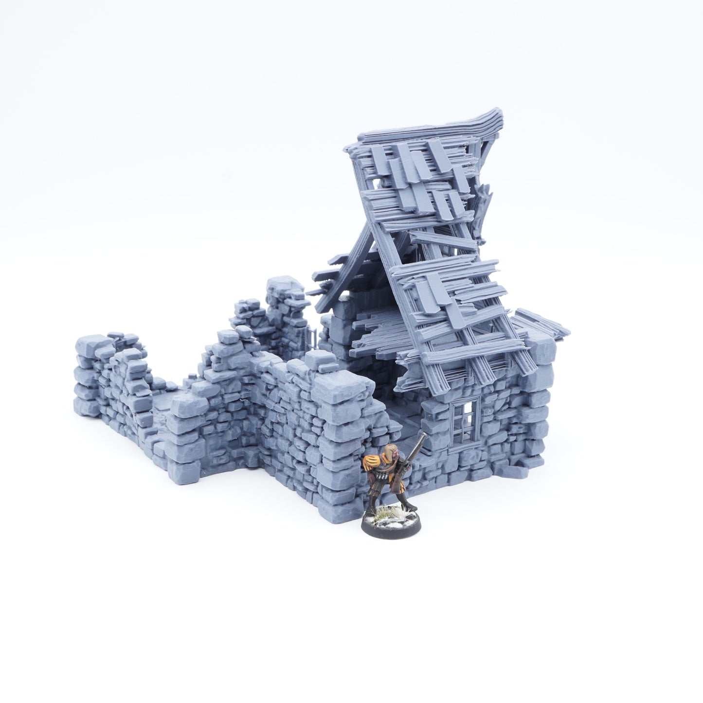 Ruined House C Tabletop Gebäude 3D-Druck