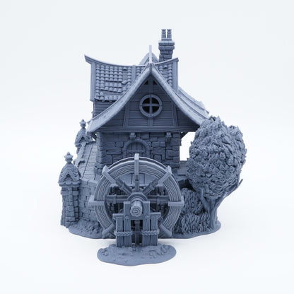 Watermill House Tabletop Gebäude 3D-Druck