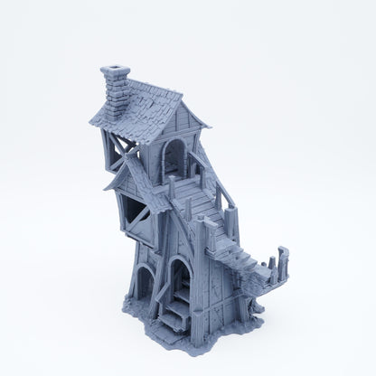 Ruined House Tabletop Gebäude 3D-Druck