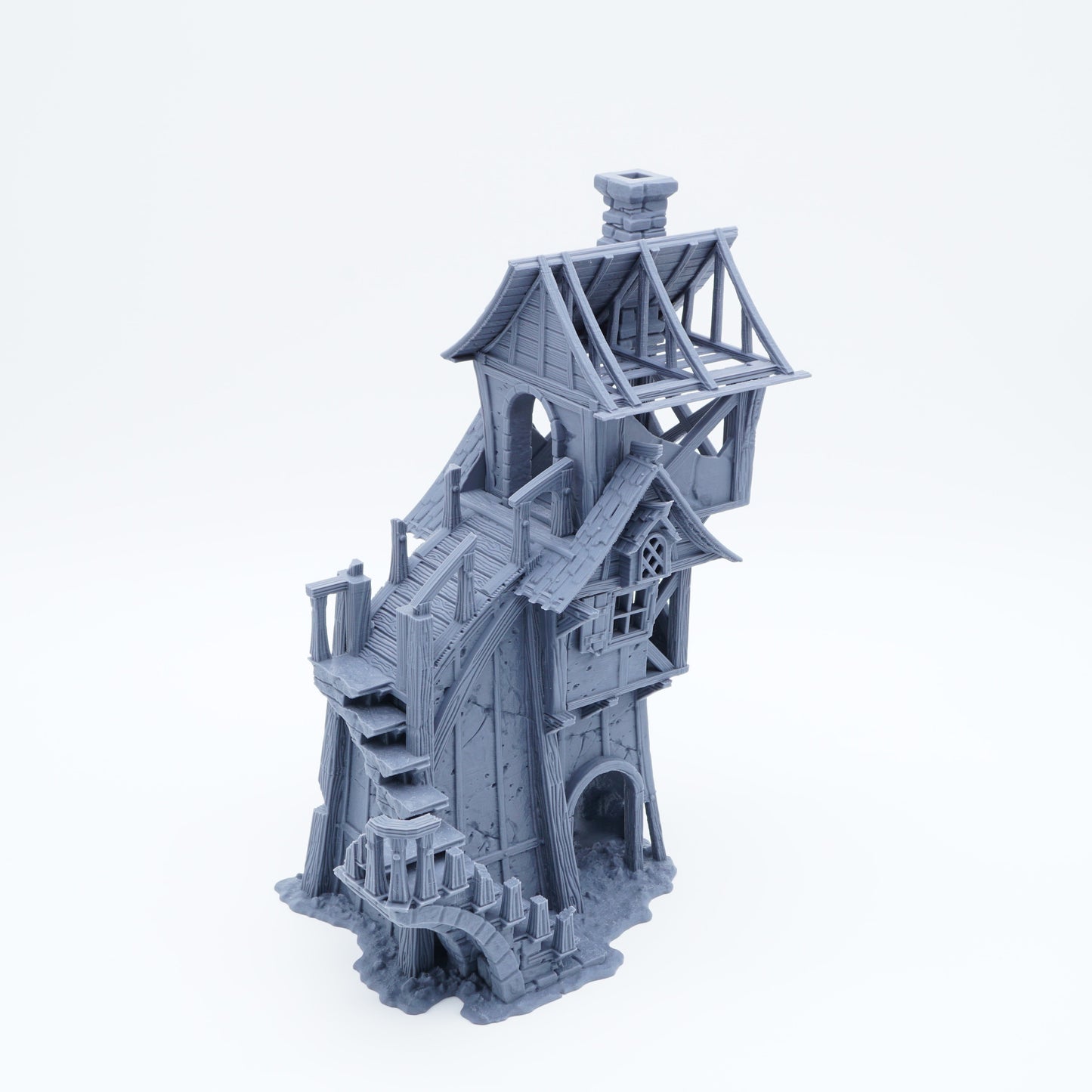 Ruined House Tabletop Gebäude 3D-Druck