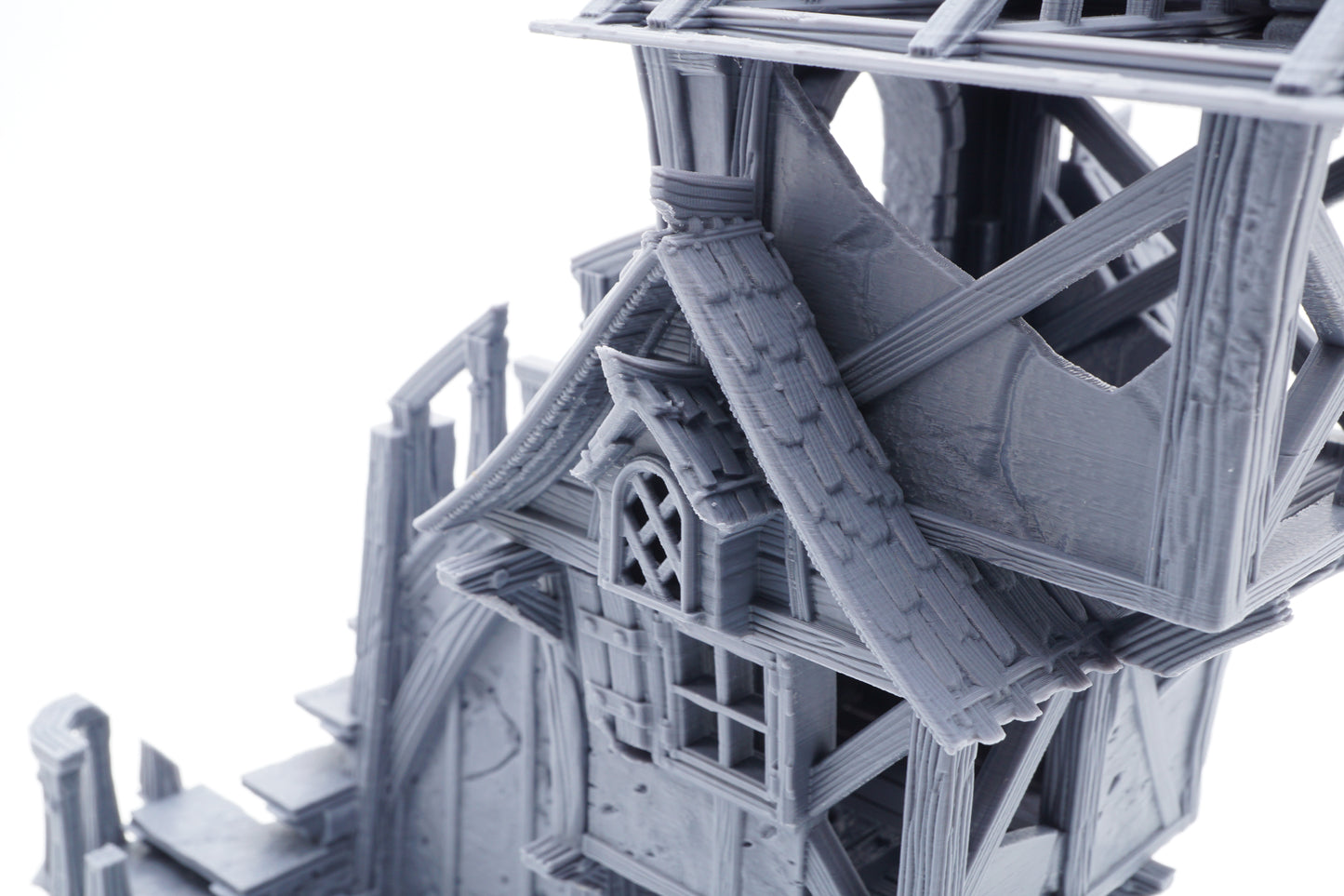 Ruined House Tabletop Gebäude 3D-Druck