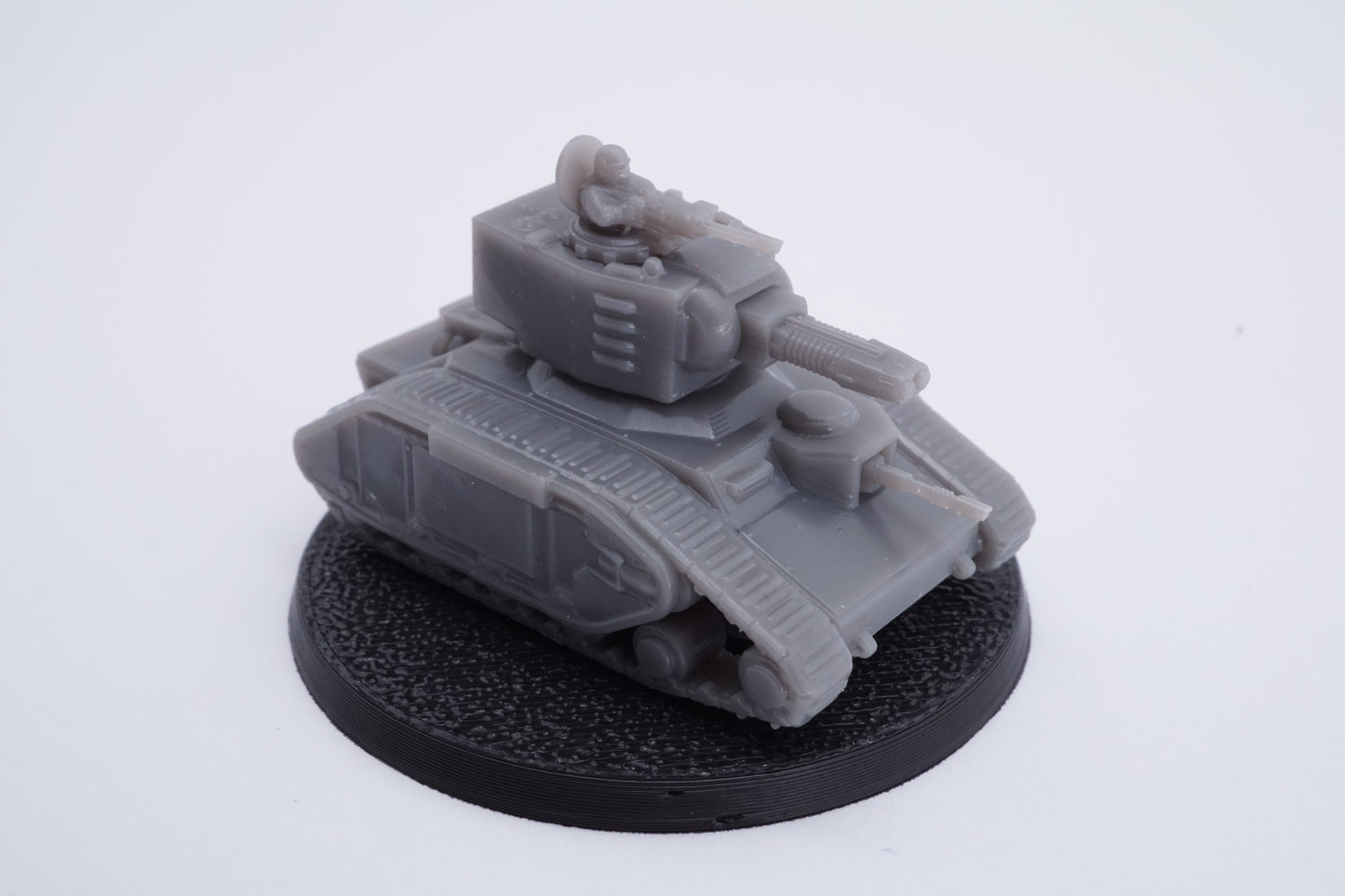 Resin-Tabletop-Miniaturen "Smol Roman Basileus MBT Tank" im Maßstab 6/8mm, detailreich gestaltet für Miniatur- und Strategiespiele