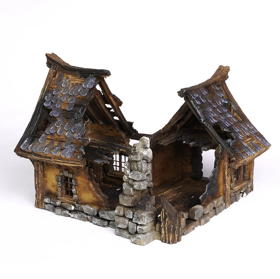 Ruined House B Tabletop Gebäude 3D-Druck