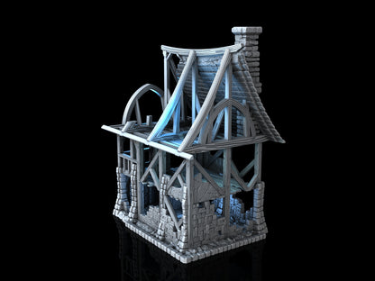 Beetroot House in Ruins Tabletop Gebäude 3D-Druck